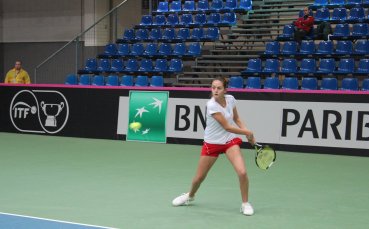 Ботушарова игра достойно при дебюта си на Фед Къп