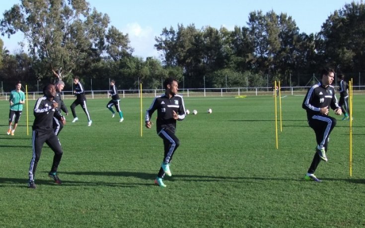 СНИМКИ: Първа тренировка по испански модел в Лудогорец