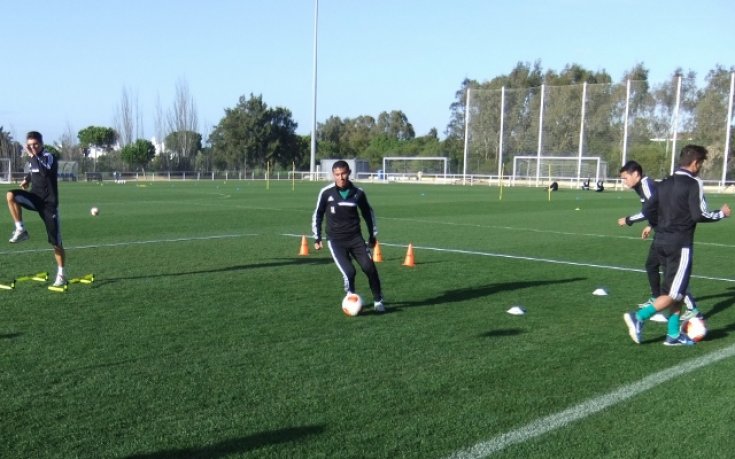 СНИМКИ: Първа тренировка по испански модел в Лудогорец