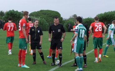 Българска агитка и млада испанска внесоха колорит в мач на Лудогорец