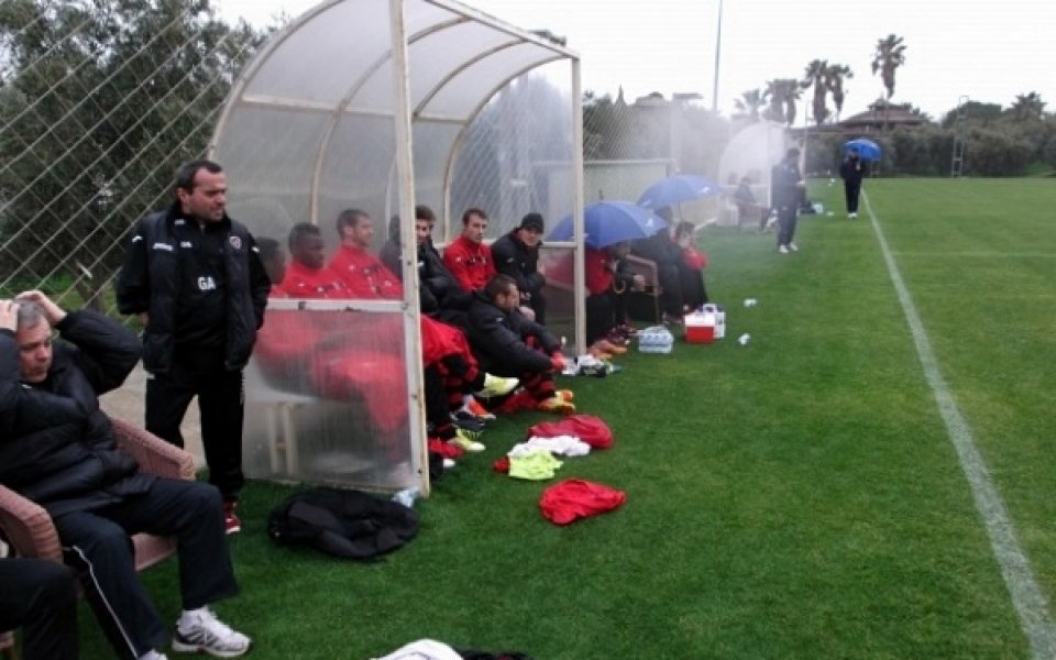 Порой прекрати Локо Сф-Бърно при 0:0 на полувремето