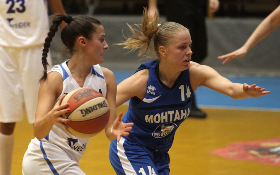 Монтана триумфира с баскетболната купа при дамите