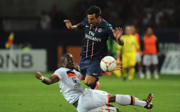 Лориен прекъсна лоша серия, подхлъзна Сен Етиен