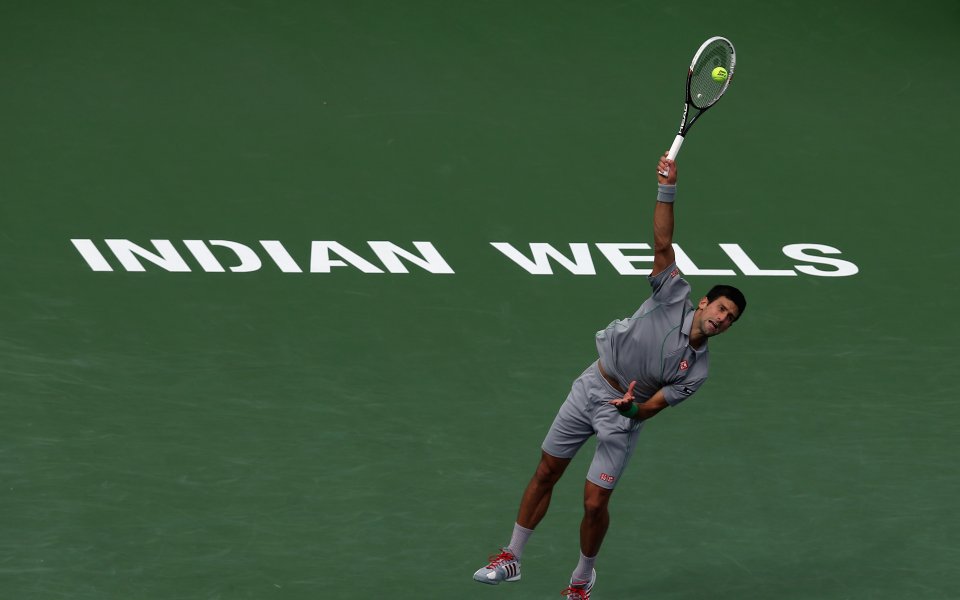 Джокович загуби сет в Индиън Уелс, но продължава