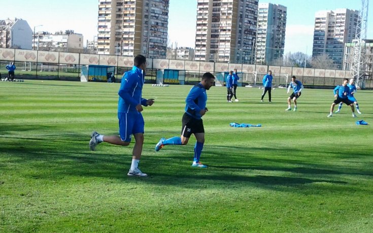 СНИМКИ: Левски тренира преди битката в Коматево