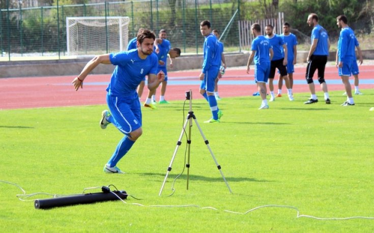 СНИМКИ: Левски тества бързината на играчите, петима са отличниците