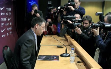 Президентът на Барса се среща с Блатер