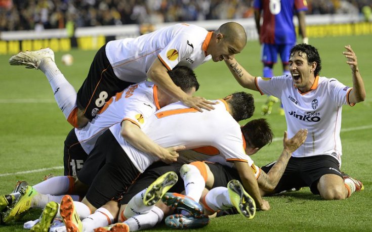 Титанично! Валенсия остави Базел бездиханен в прахта