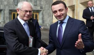 Херман ван Ромпой и Иракли Гарибашвили