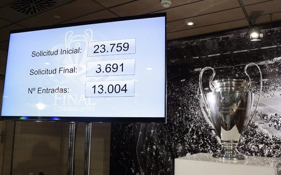 Скандал в Реал заради билетите за финала на ШЛ