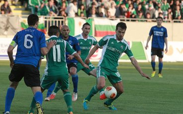 Лудогорец би Черно море и започна с празненствата