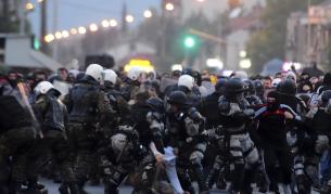 Отново неспокойна нощ в Скопие