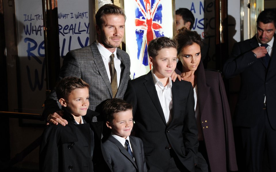 Семейство Бекъм попадна в класацията на най-влиятелните семейства в модния бизнес