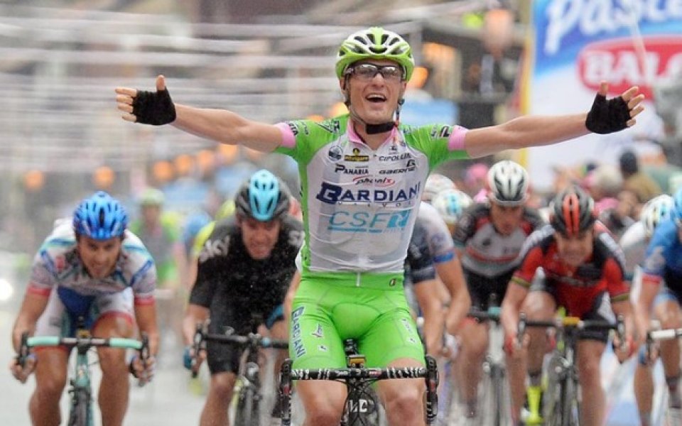 Италианец взе петия етап на Джирото