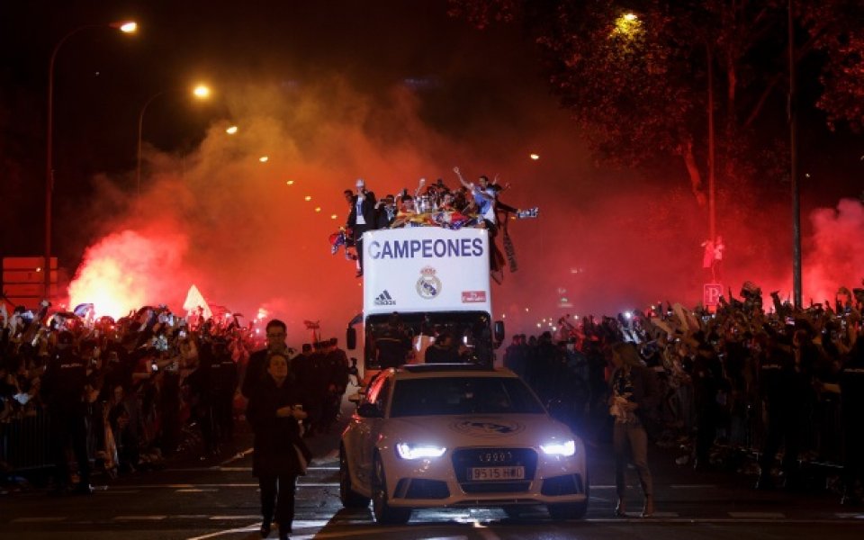 Сълзи от радост и тъга в Мадрид