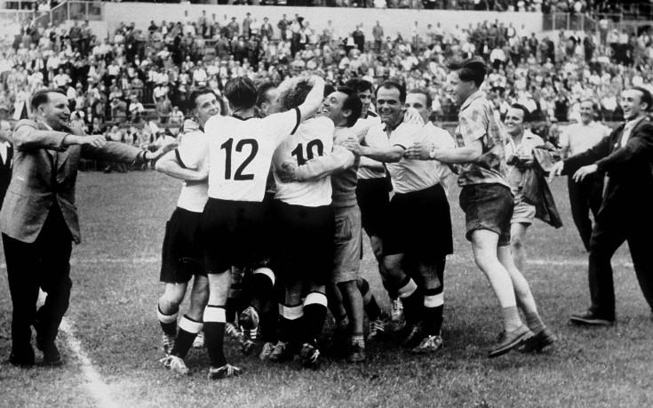 История на световните първенства: 1954 Швейцария
