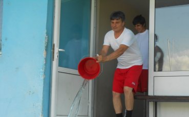 Продължава изграждането на спортния комплекс в Симитли