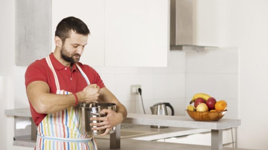 Характерът на мъжа спрямо уменията му в кухнята