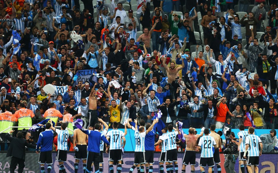 Над 100 хил. аржентинци ще подкрепят тима си в Бразилия
