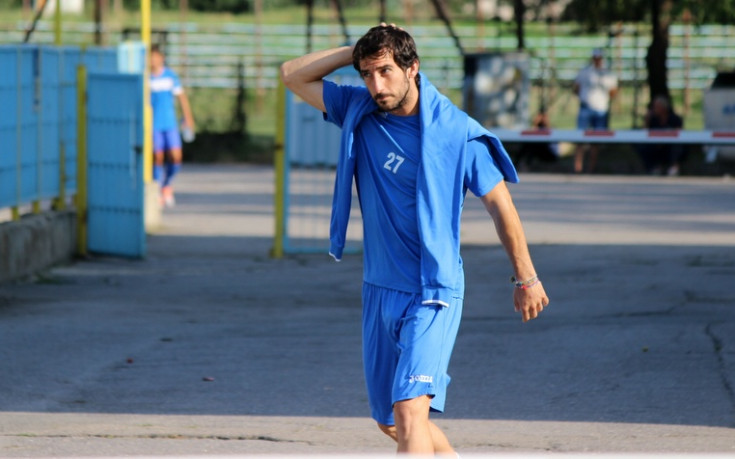 Антонио Аниете с първа тренировка с Левски