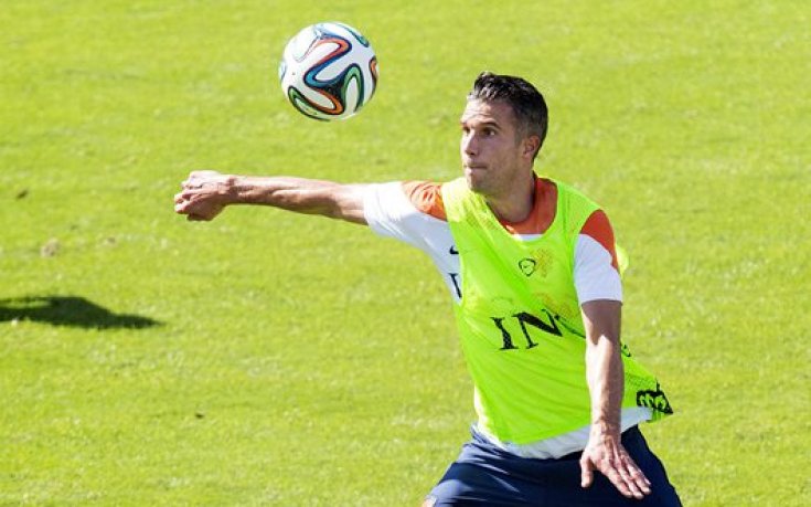 Ван Перси поднови тренировки