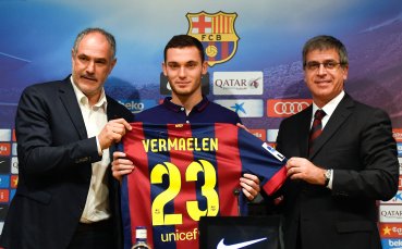 Вермален се показа на „Камп Ноу”