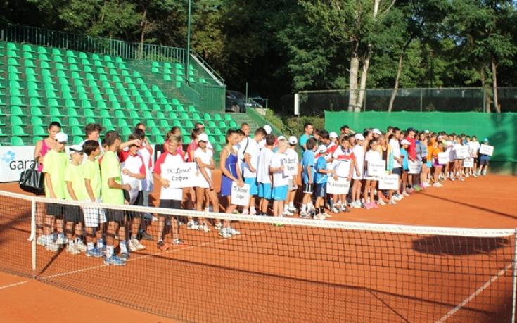 22 отбора откриха държавното първенство по тенис до 14 години