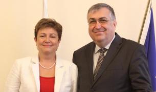 Кристалина Георгиева и Георги Близнашки