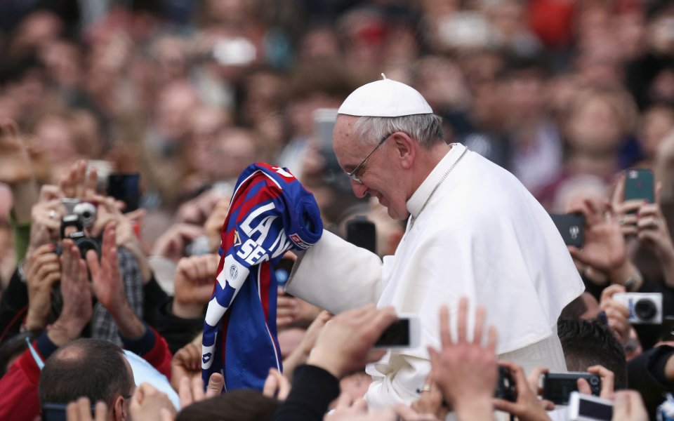 Сан Лоренсо нарича новия си стадион на папата