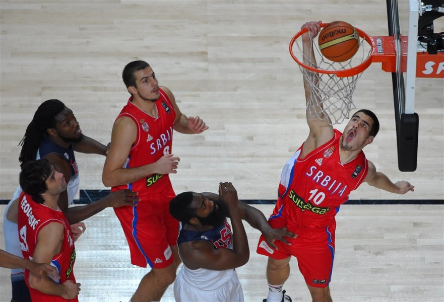 САЩ баскетбол Сърбия1