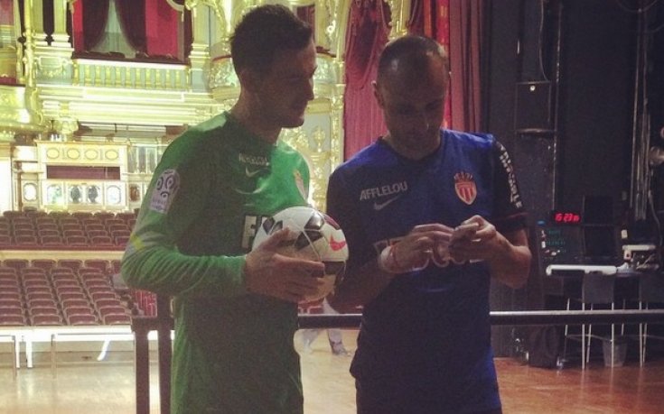 Снимки: Бербатов в Операта, Монако прави отборно фото