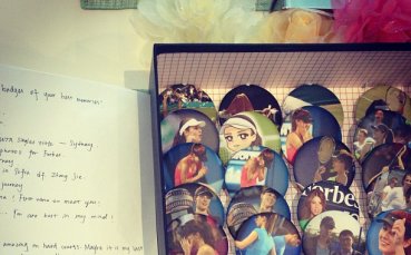 Китайци уважиха Пиронкова с картина