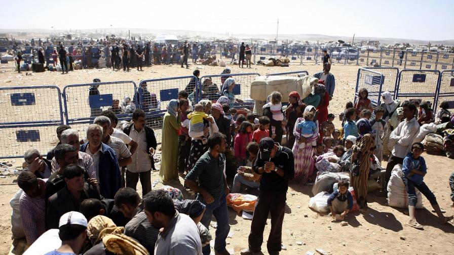 Над 130 000 кюрди от Сирия са влезли в Турция през последните дни