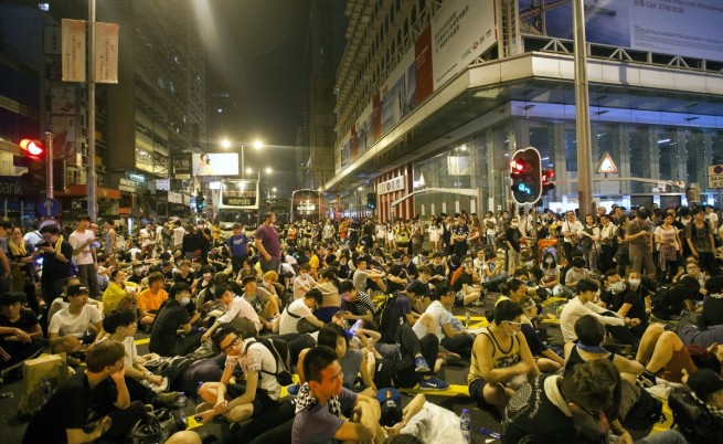 Масови протести в Хонконг