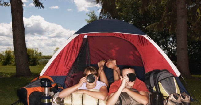 Къмпинг на палатка може да бъде истински забавно преживяване Разбира