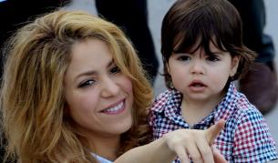 Шакира със сина си Милан
