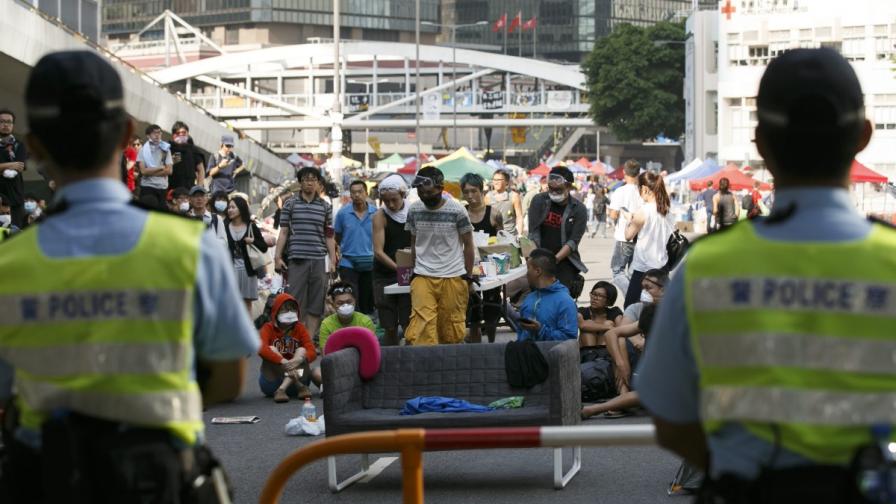 Сблъсъци на протестите в Хонконг