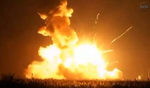 Ракета носител от програма на НАСА избухна при старта си