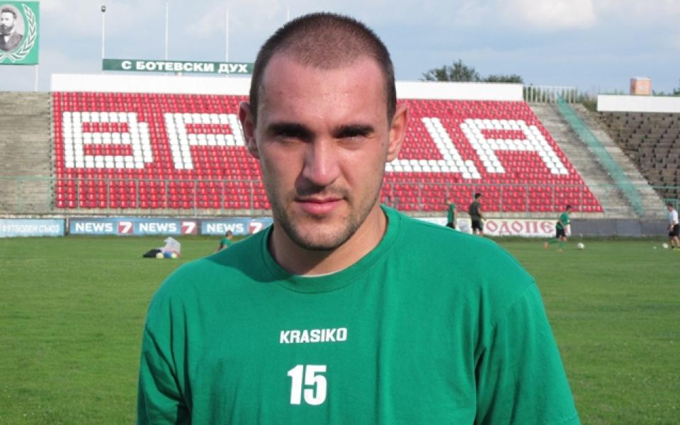 Петков се връща в игра за Ботев Враца срещу Раковски