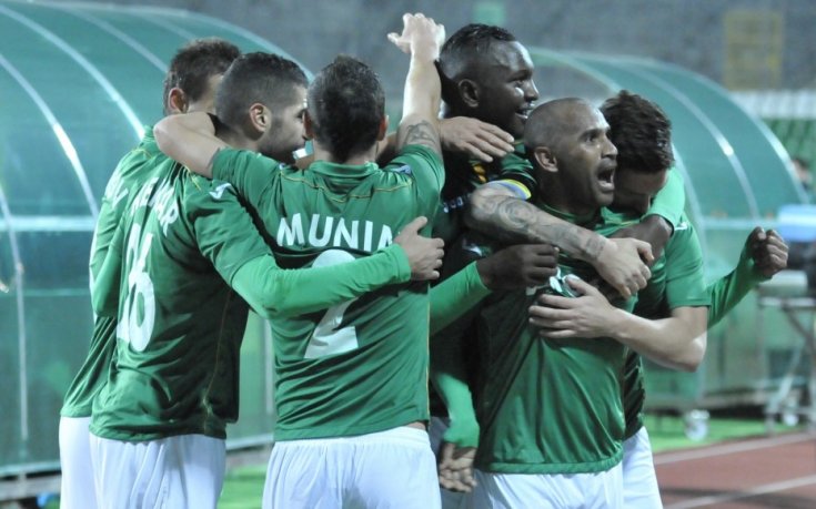 Берое с тренировка в София преди гостуването на Левски