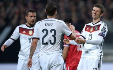 Германия пожали 