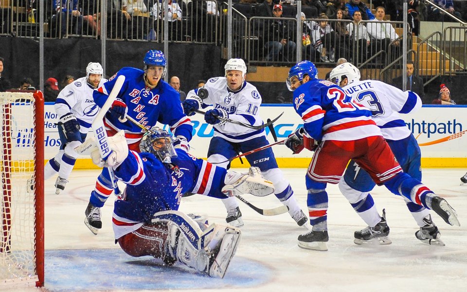 Тампа Бей разгроми  вицешампиона Ню Йорк Рейнджърс като гост в НХЛ