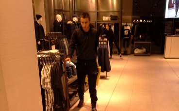 Играчи на ЦСКА разпускат с шопинг преди Лудогорец