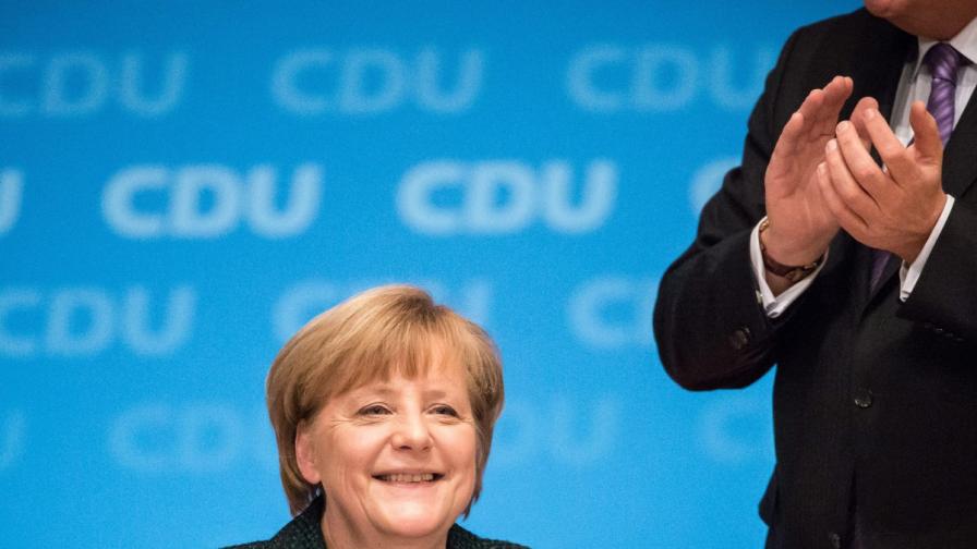Меркел беше преизбрана за осми път начело на ХДС