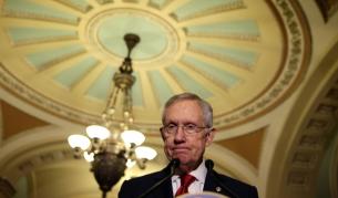 Лидерът на мнозинството в Сената на САЩ сенатор Хари Рийд