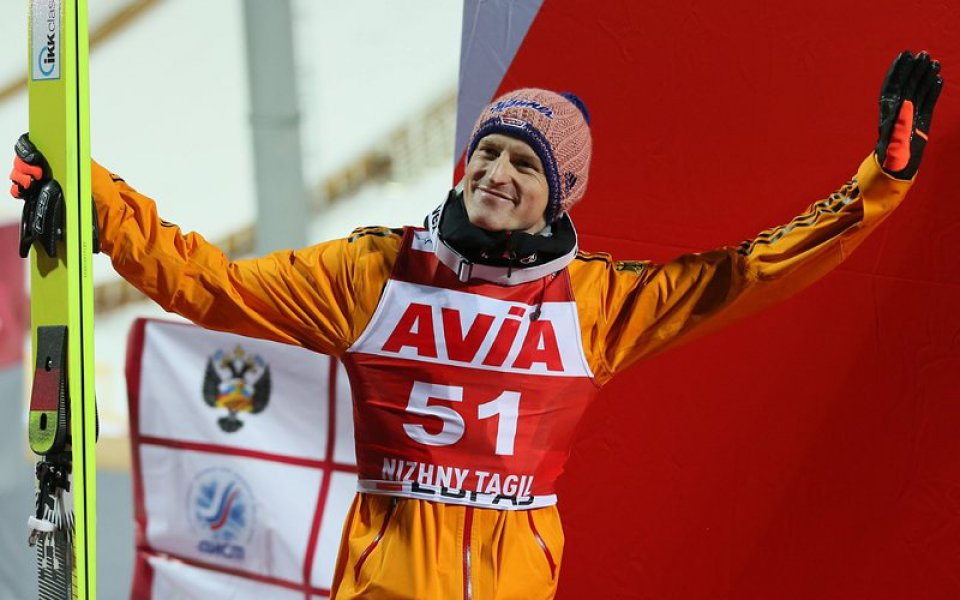 Зеверин Фройнд спечели старта от Световната купа по ски-скок