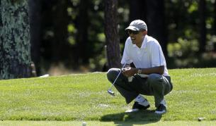 Голфът на Обама провали сватба