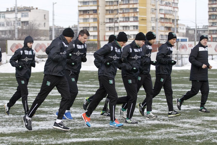 Лудогорец тренира на Герена1