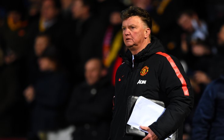 Луис ван Гаал беснял в съблекалнята