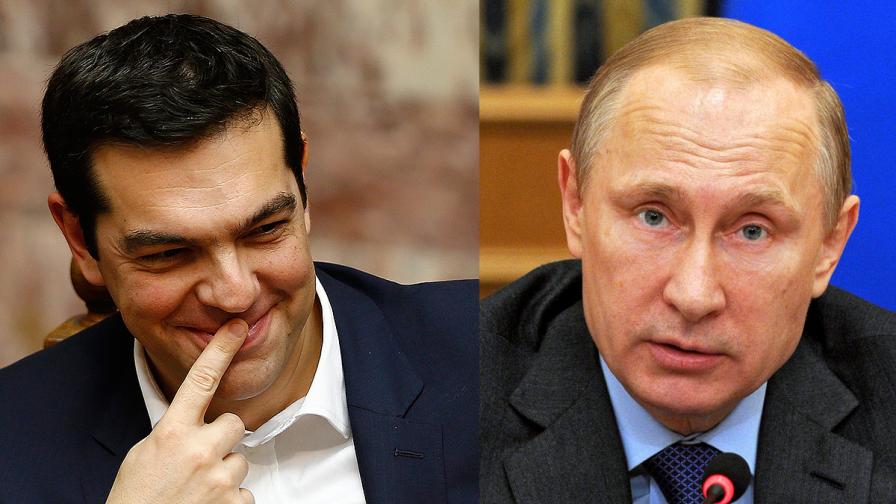 Путин и Ципрас обсъдиха Украйна, „Южен поток“ и „Турски поток“